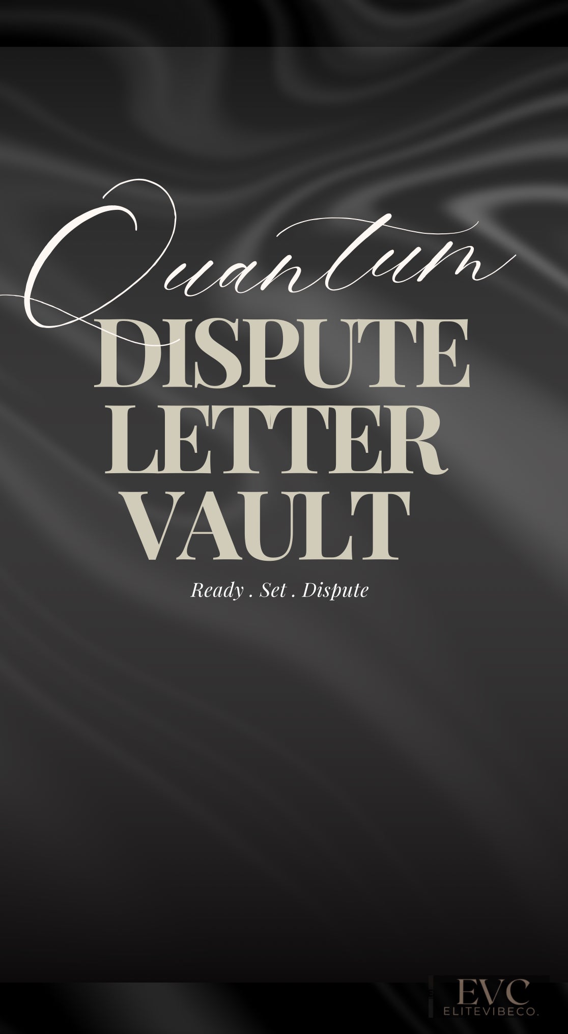 Quantum Dispute Letter Vault