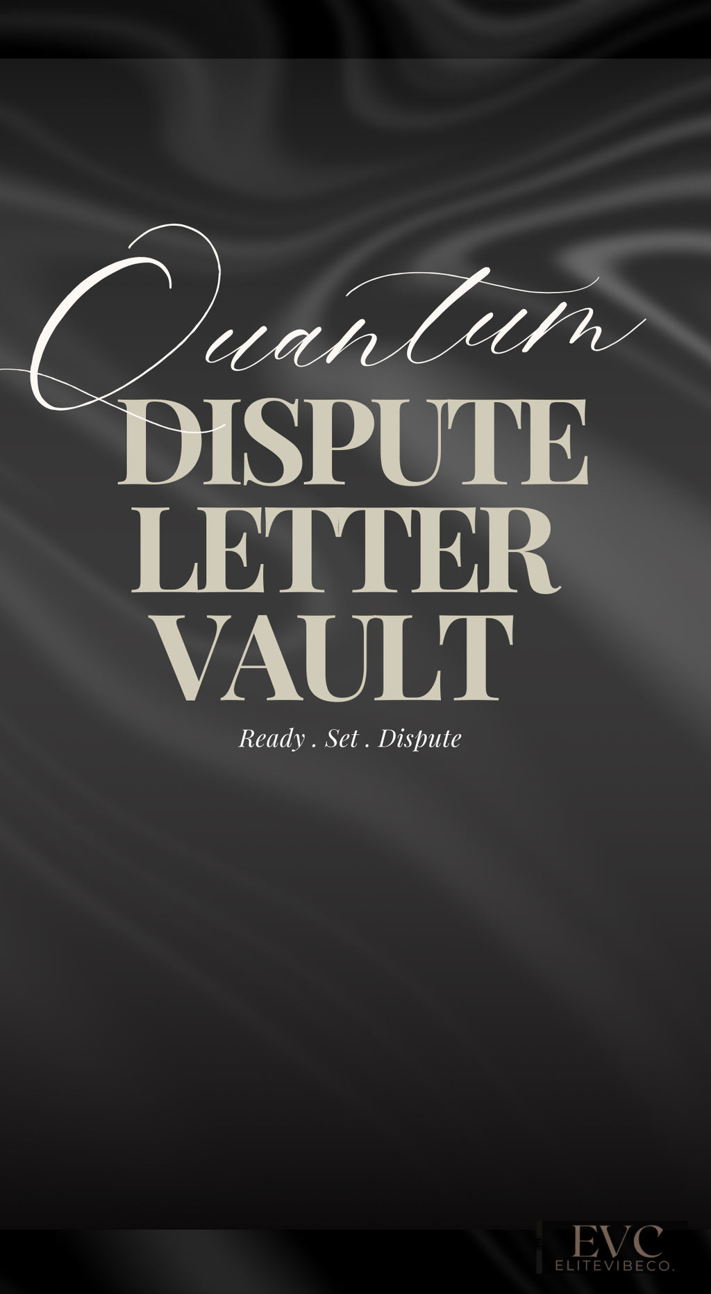 Quantum Dispute Letter Vault